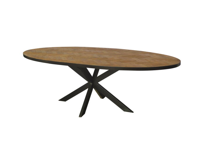 Eettafel Accent Ovaal 210 cm | Livingfurn 10953 | Slechts € 775 | Meubelplaats.nl