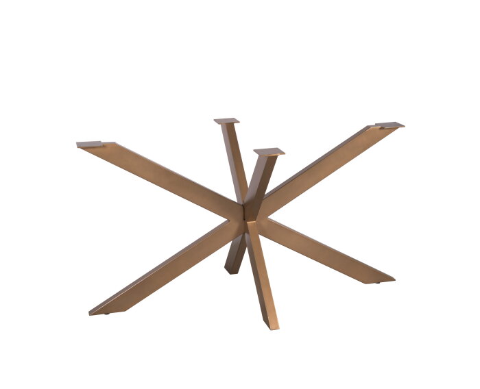 Matrixpoot Brons Ovaal/Rechthoek 140 cm Koker 4x8 cm