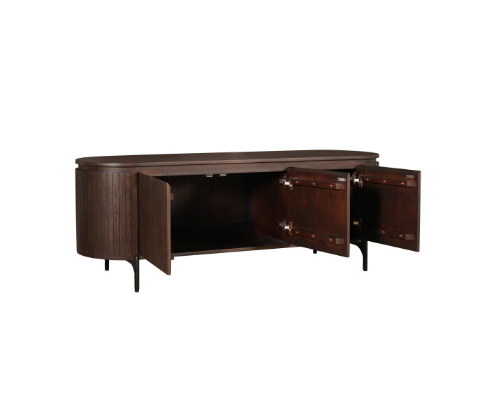 Tv meubel Solana Bruin Mangohout 165 cm