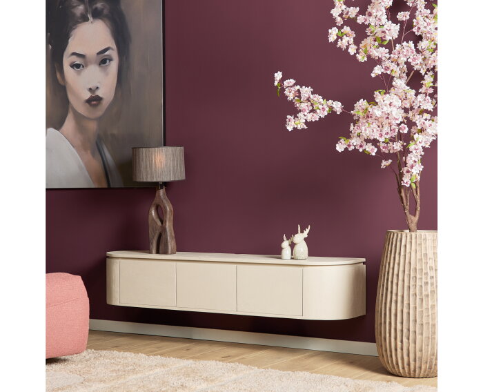 Zwevend tv meubel Ambiance Naturel | 120 cm