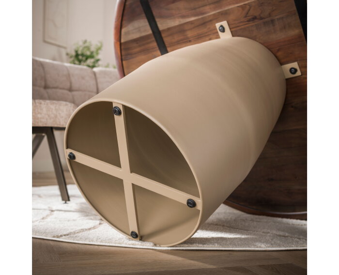 Eettafel Dune rond &Oslash;130 - Beige