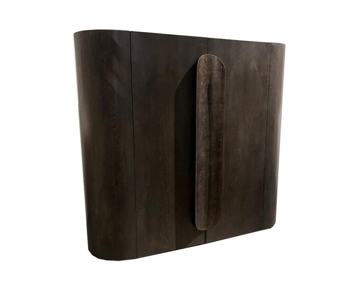 Allure Opbergkast donkerbruin 150 cm