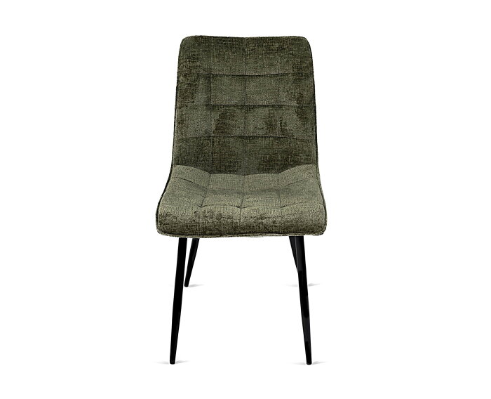 Combideal Leonardo: ronde eettafel Mangohout 120 cm met 4 Leonardo eetkamerstoelen - Stof perfect harmony