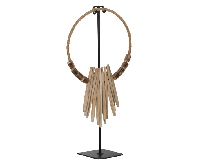 Decoratieve ketting op standaard