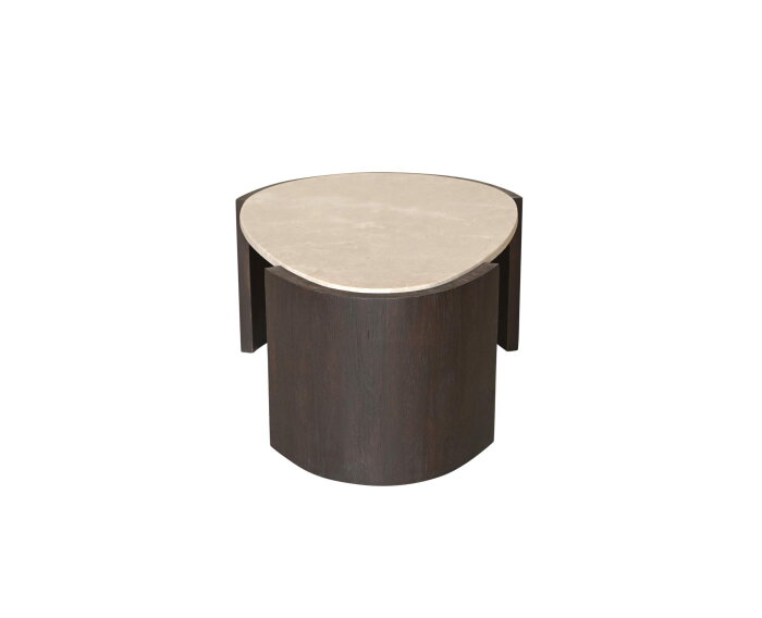 Bijzettafel Lume marmer 71 cm
