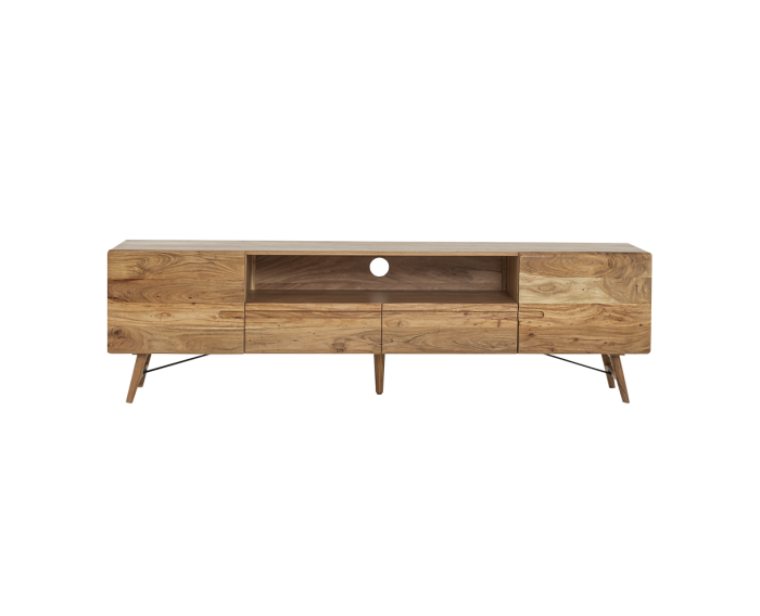 Tv meubel Aura acaciahout 210 cm - Naturel