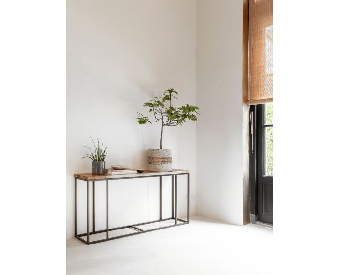 Console table Flare No.2 (Knock Down),75x150x35 cm, suar wood