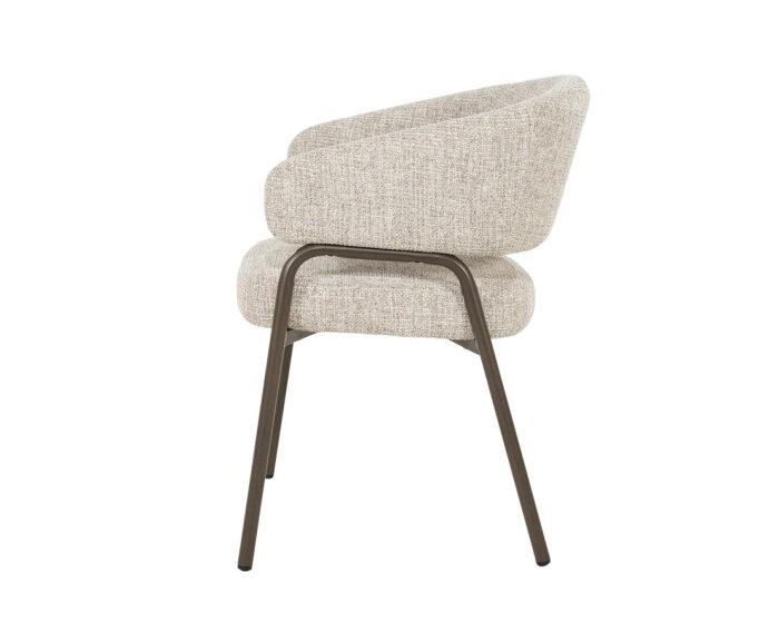 Stoel Fabrice - taupe | Eleonora