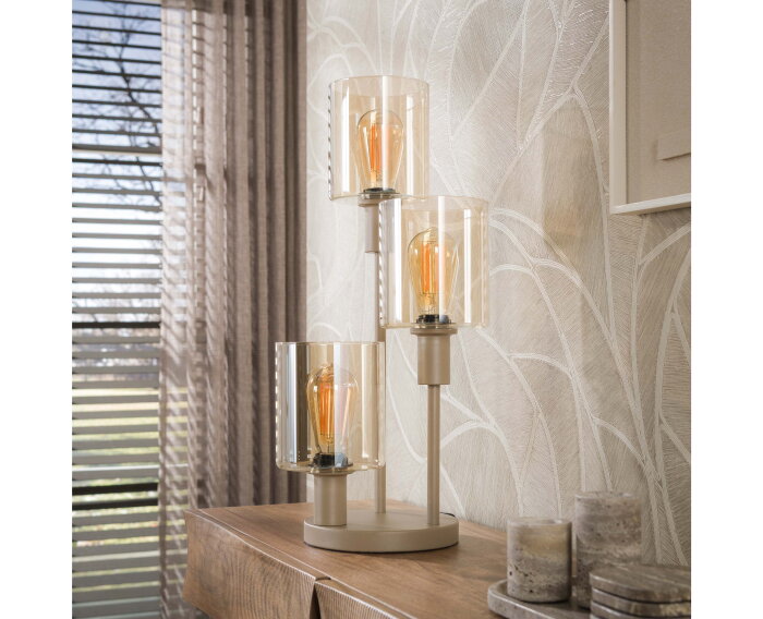 Tafellamp Sepiora 3L - Beige