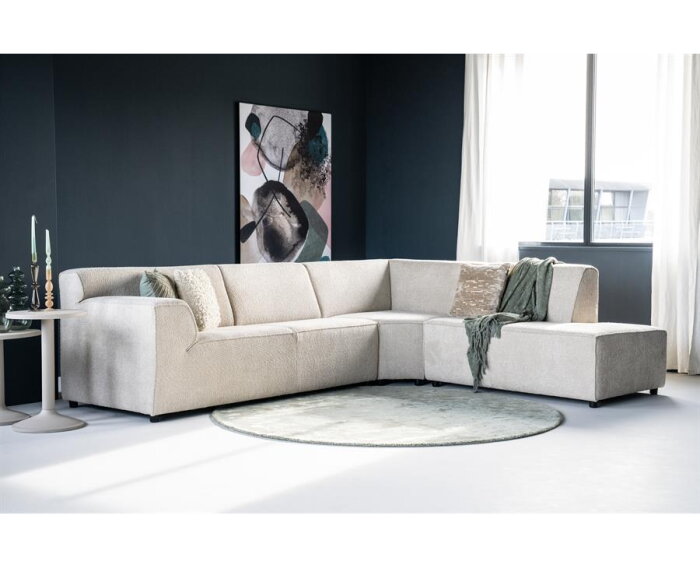 SEVN Rianne modulaire hoekbank - Anthology Beige - 298x240 cm - zelf samen te stellen