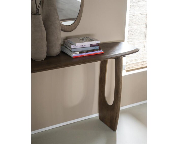 Sidetable Phoebe 150x40cm - bruin | Eleonora