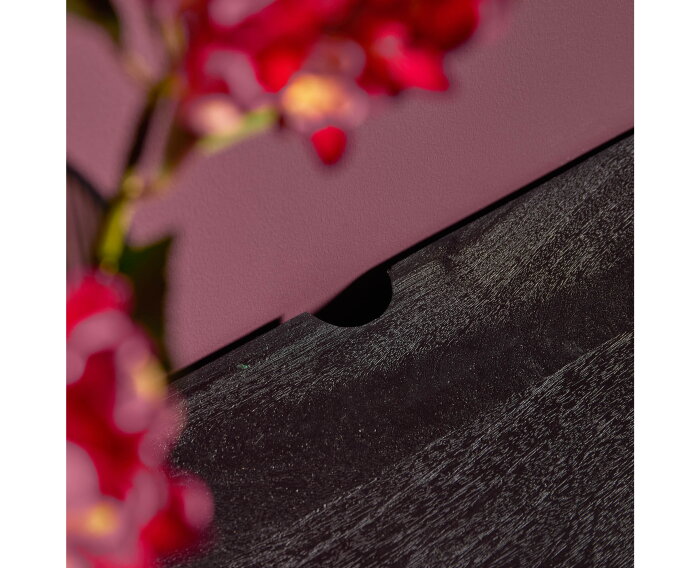 Zwevend tv meubel Ambiance Black | 120 cm