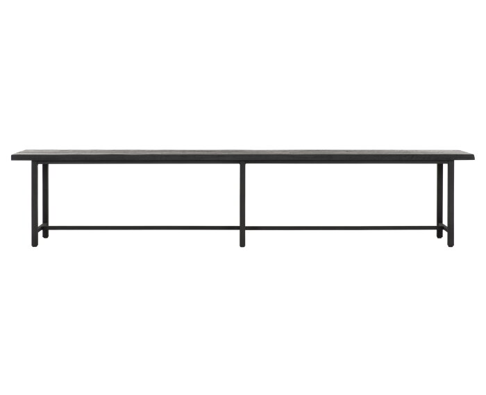 Timeless Black eetkamerbank Beam 240 cm