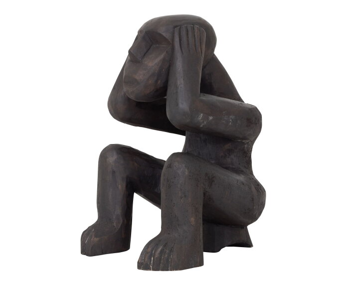 statue Monkey Hear nothing