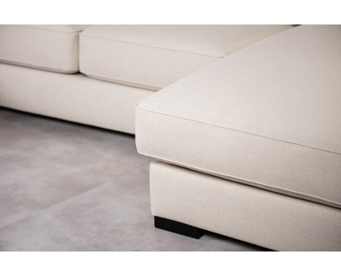 5 seater corner CL L+R, fabric Troy 9129, T460 beige