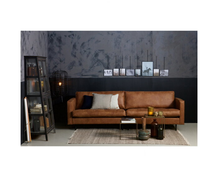 Set V 2 - Metallic Bijzettafels Vierkant Metaal Brass - BePureHome
