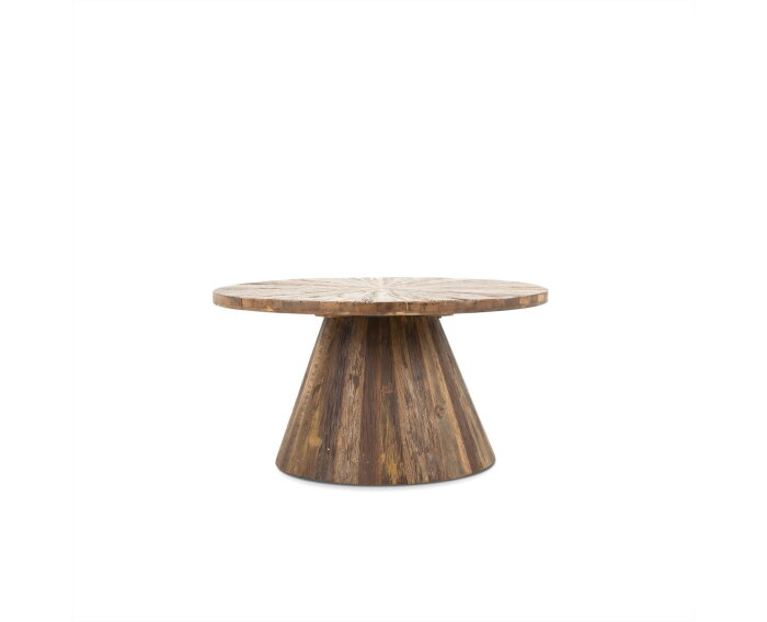 Salontafel Nadia rond teak 75 cm