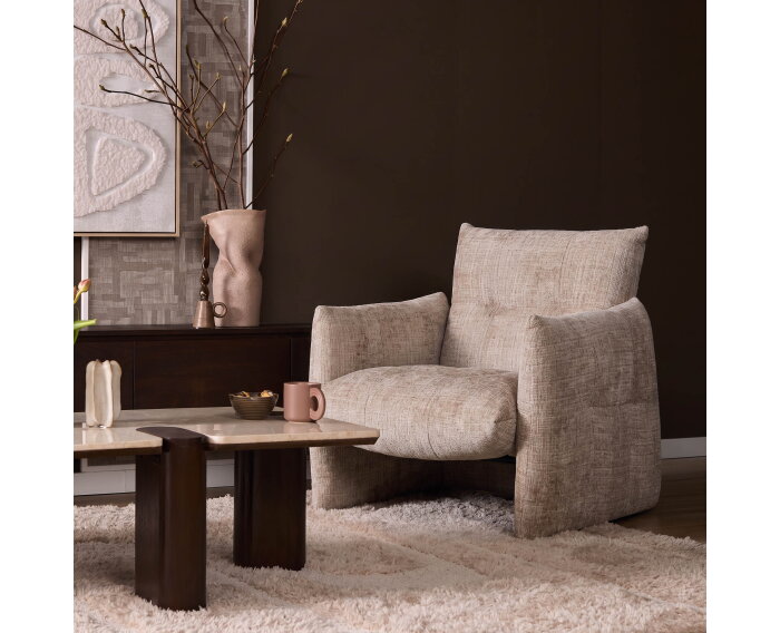 Fauteuil Lois Beige
