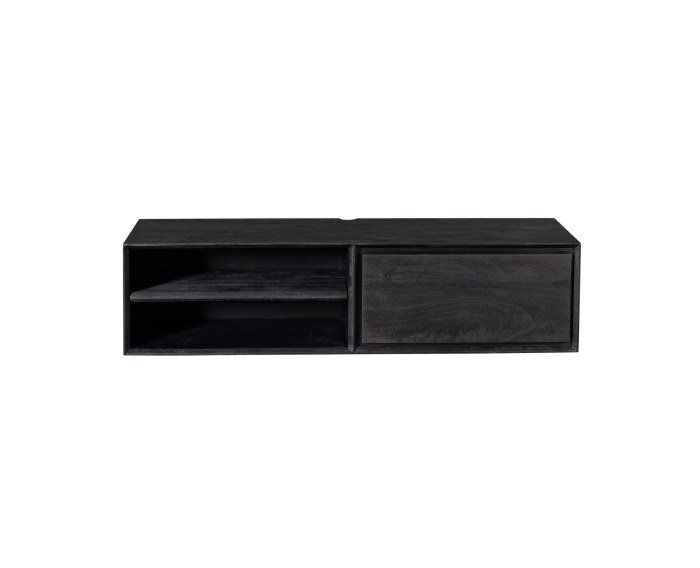 Zwevend tv meubel Ambiance Black | 120 cm