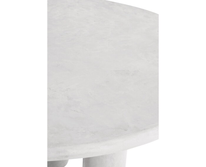DTP home Scala Eettafel Clio Rond 140 cm &ndash; Mortex &ndash; Chalk