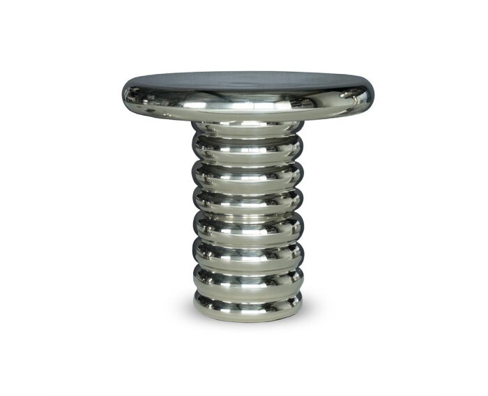 Side table Chromeo 41x41cm - chrome | BY-BOO