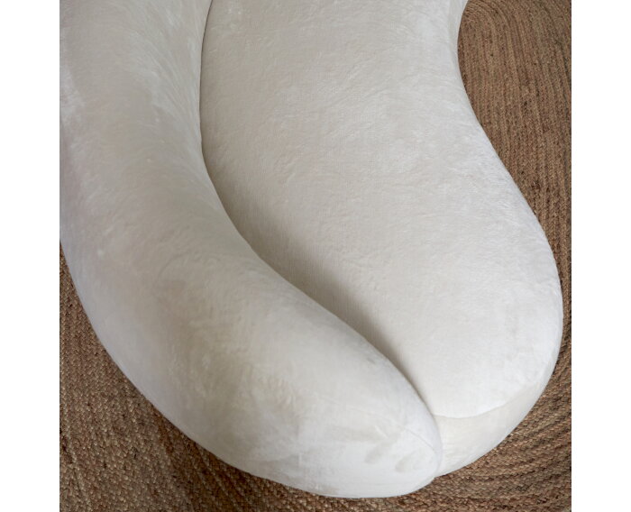 PEPP interiors Hoekbank Designbank BEAN Banaanvormig 230 cm 4-zits - Sorriso 6