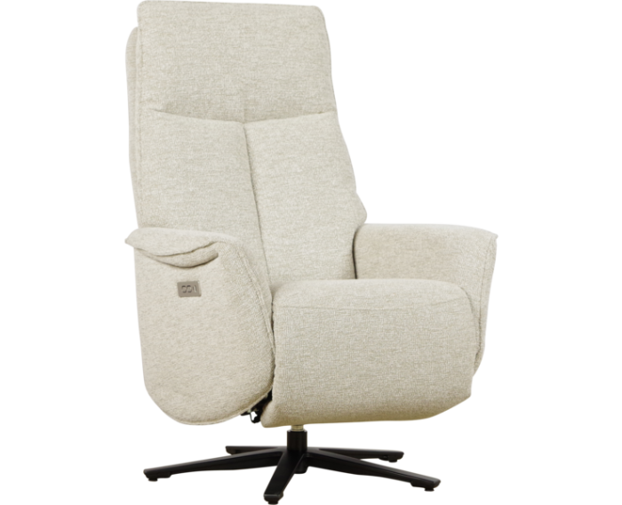 Elektrische relaxfauteuil Tim - Lodge Naturel 1 - 2 motoren en accu