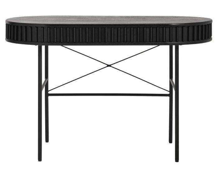 Bureau Siena eiken 120x60 cm - zwart