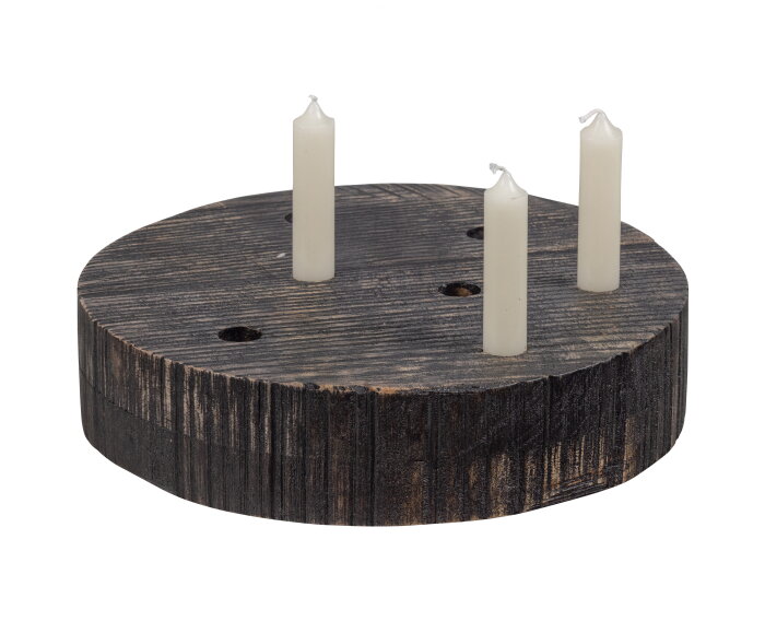 Blaze Kaarsenstandaard Mango Hout Vintage Bruin - BePureHome