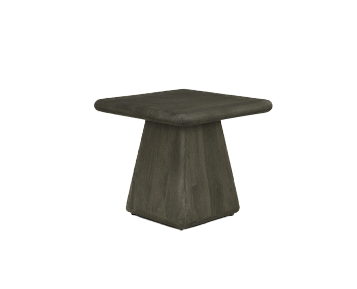 Asti Bijzettafel vierkant olijfbruin 60 cm