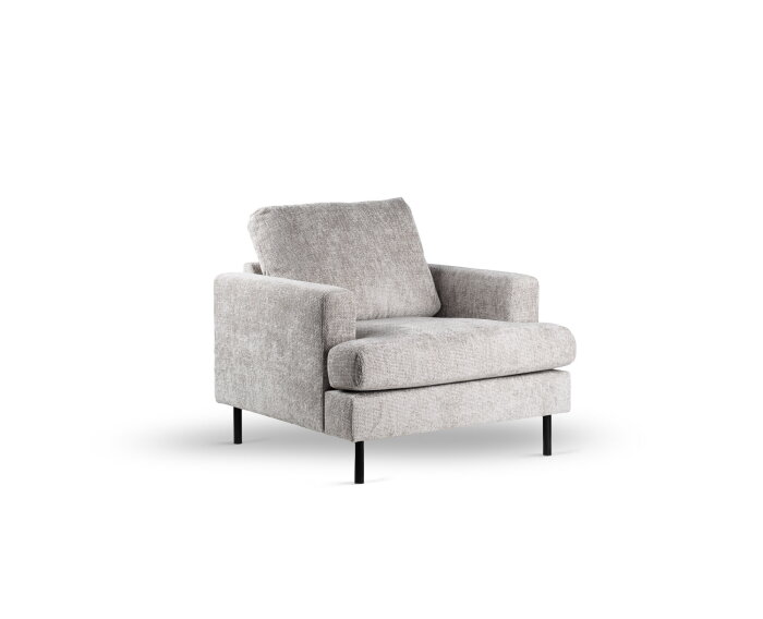 1 zits fauteuil, stof Haga 30, E720 champagne