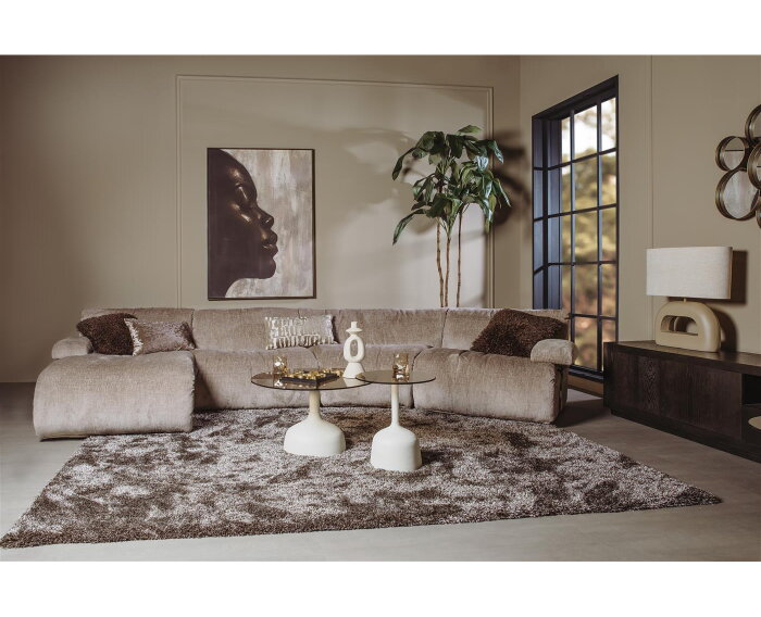 Redford 1-seater no arm - Touch 04 taupe