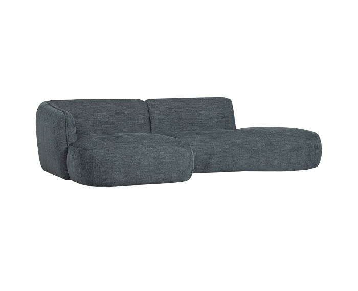 Polly Chaise Longue Links Blauw/groen - WOOOD Exclusive