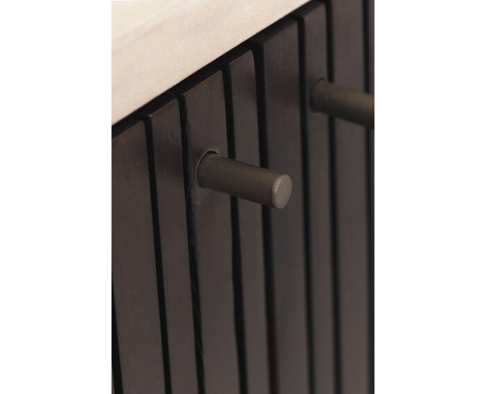 TV stand Maroon medium, 4 doors,55x180x35 cm, mahogany + mortex