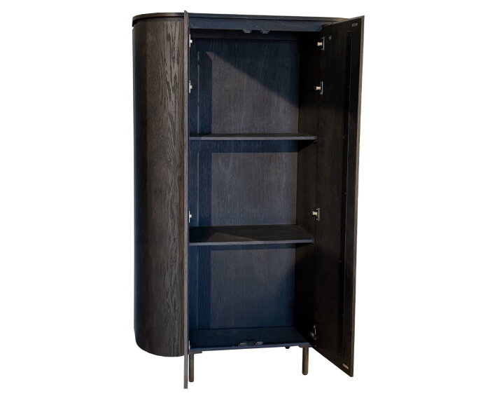 Opbergkast Tobago eikenhout 180 cm - Espresso