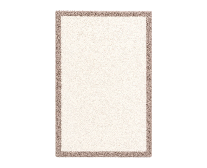 by fonQ Kader Vloerkleed - Beige - Rechthoekig - 160 x 230 cm