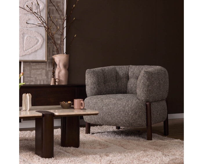 Fauteuil Feda Bruin