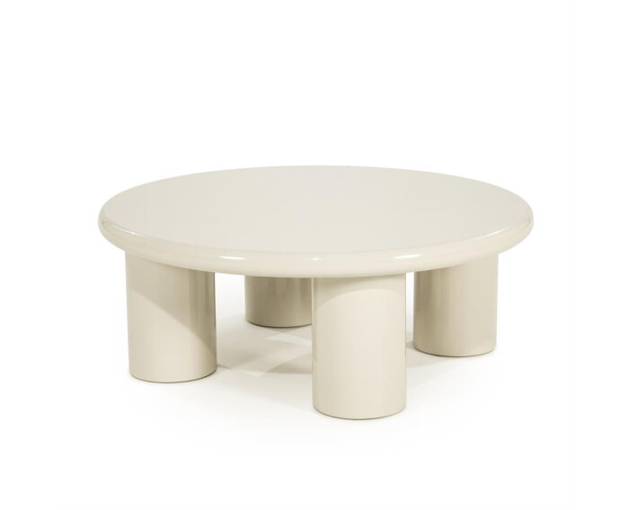 Coffee table Bloop large 80x80cm - beige | BY-BOO