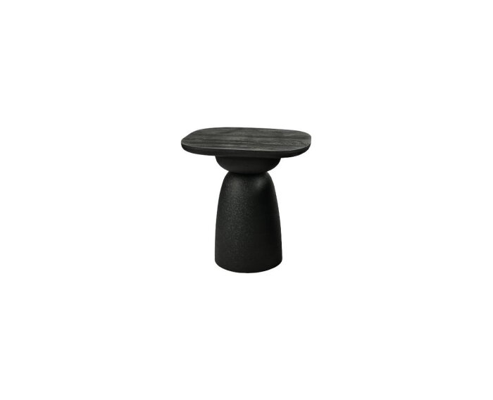 Barza Bijzettafel zwart 45 cm