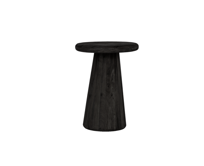 Asti Bijzettafel rond zwart 40 cm