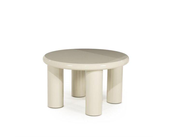 Coffee table Bloop medium 60x60cm - beige | BY-BOO