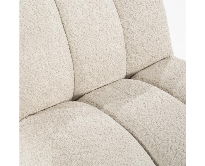 SEVN Fauteuil Lisa – Speels design met ronde vormen en ultiem zitcomfort - Anthology Beige