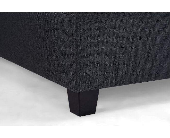 Hoekbank Malmo 3-zits hoek rechts - Antraciet - 280x198 cm