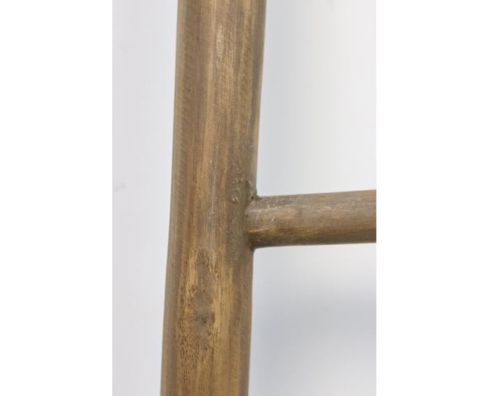 HSM Collection-Decoratieve Ladder Pank-50x6x150-Bruin-Teak