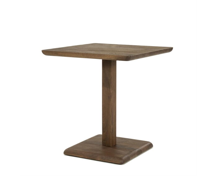 Bistrotafel Florent vierkant 70x70cm - lichtbruin | Eleonora