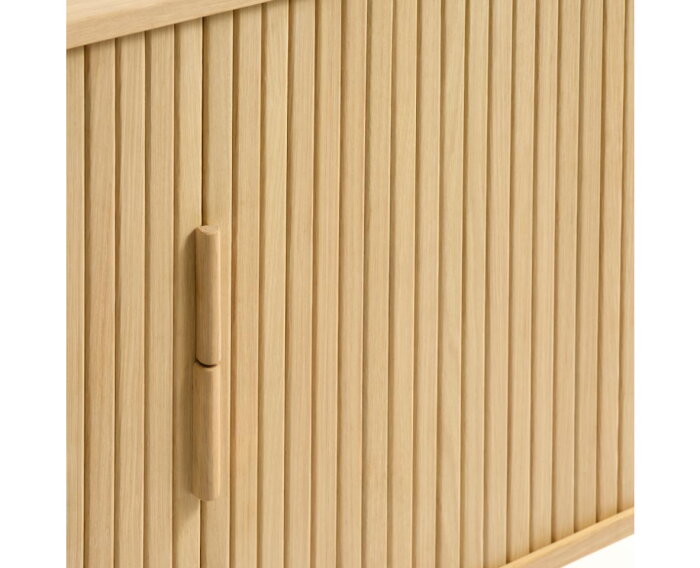 Dressoir Cavo - eikenhout naturel - 160x45x76 cm - 2 deuren