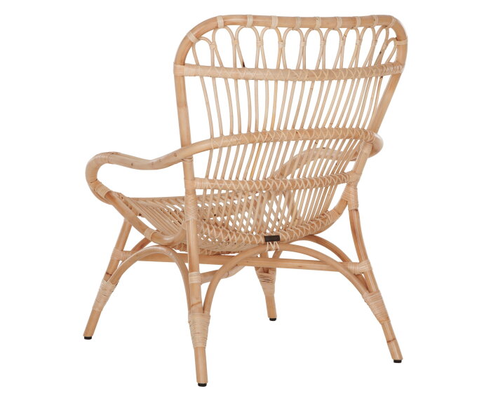 Lounge chair&nbsp;Catania,95x75x80 cm, Natural rattan