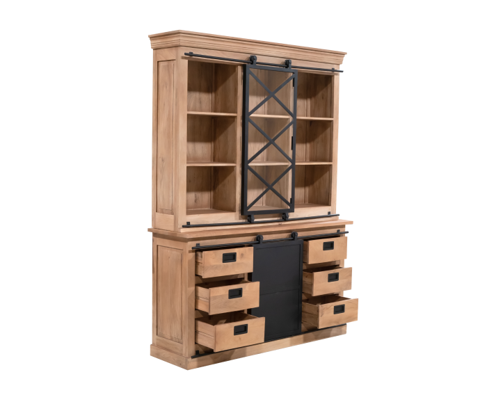 Vitrinekast Fresno 160 cm | Starfurn