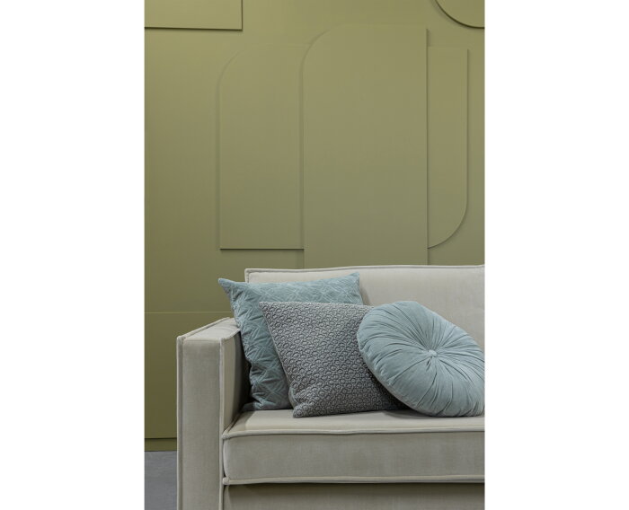 Flatter Kussen Katoen Pale Green 40x60cm - BePureHome