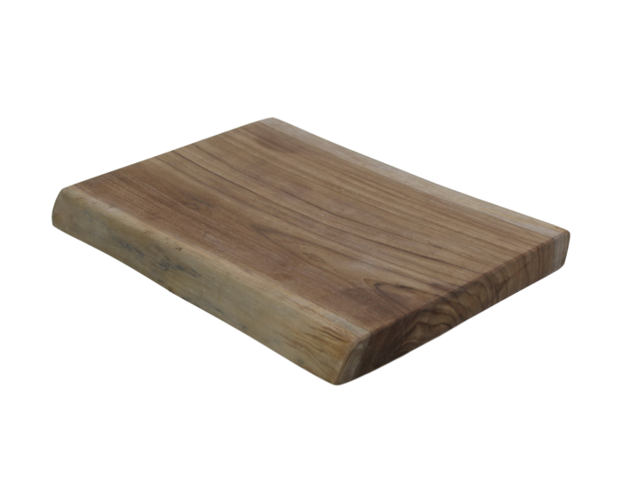 HSM Collection-Rechthoekig Boomstamblad-50x40x5-Naturel-Teak